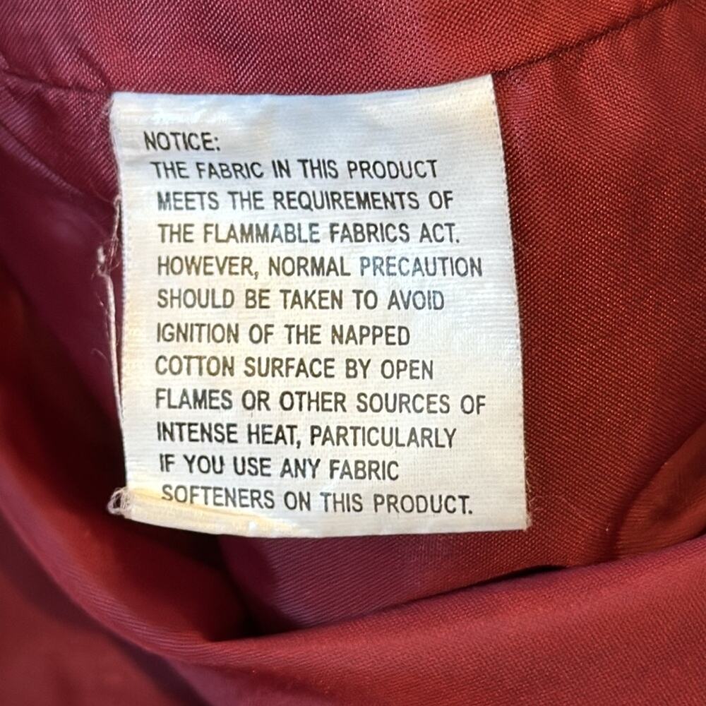 L.L.Bean Women's Corduroy Blazer Red Size 10 - Picture 6 of 6